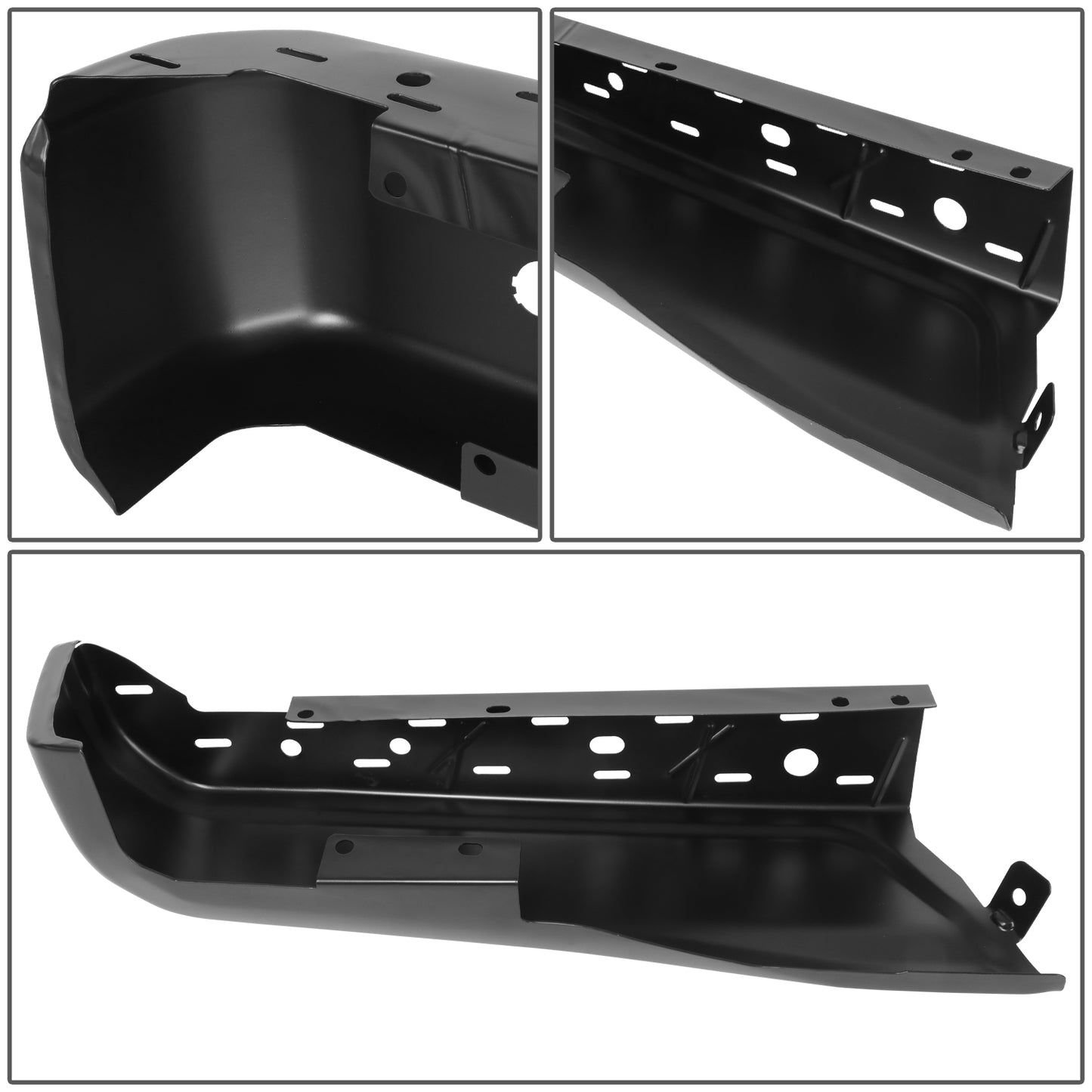 DEFENSA 15-20 FORD F-150-BLACK,RIGHT,WITH SENSOR HOLE - RIGHT - BLACK