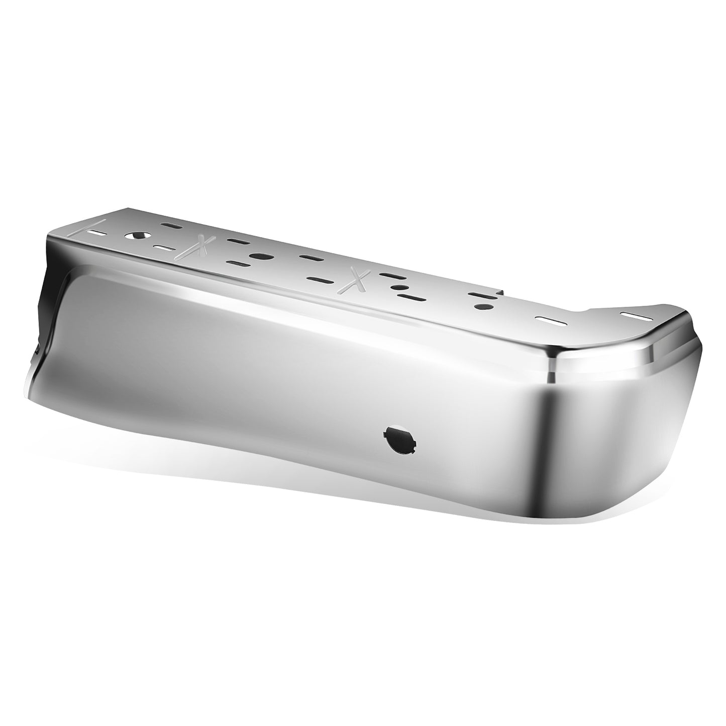 DEFENSA 15-20 FORD F-150 ,CHROME,RIGHT,WITH SENSOR HOLE - RIGHT - CHROME