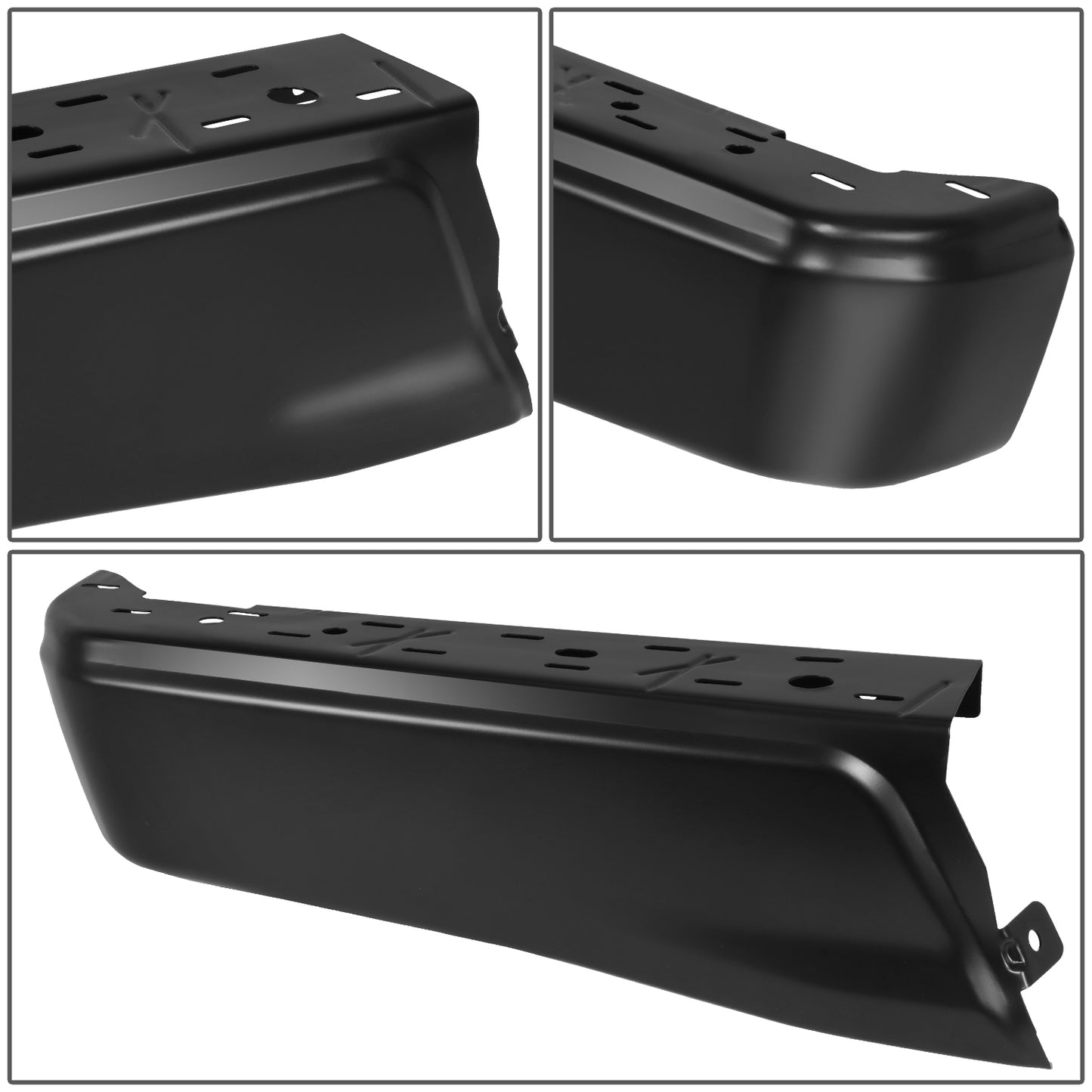 DEFENSA 15-20 FORD F150 W/ PARK ,BLACK,WITHOUT SENSOR HOLE - BLACK