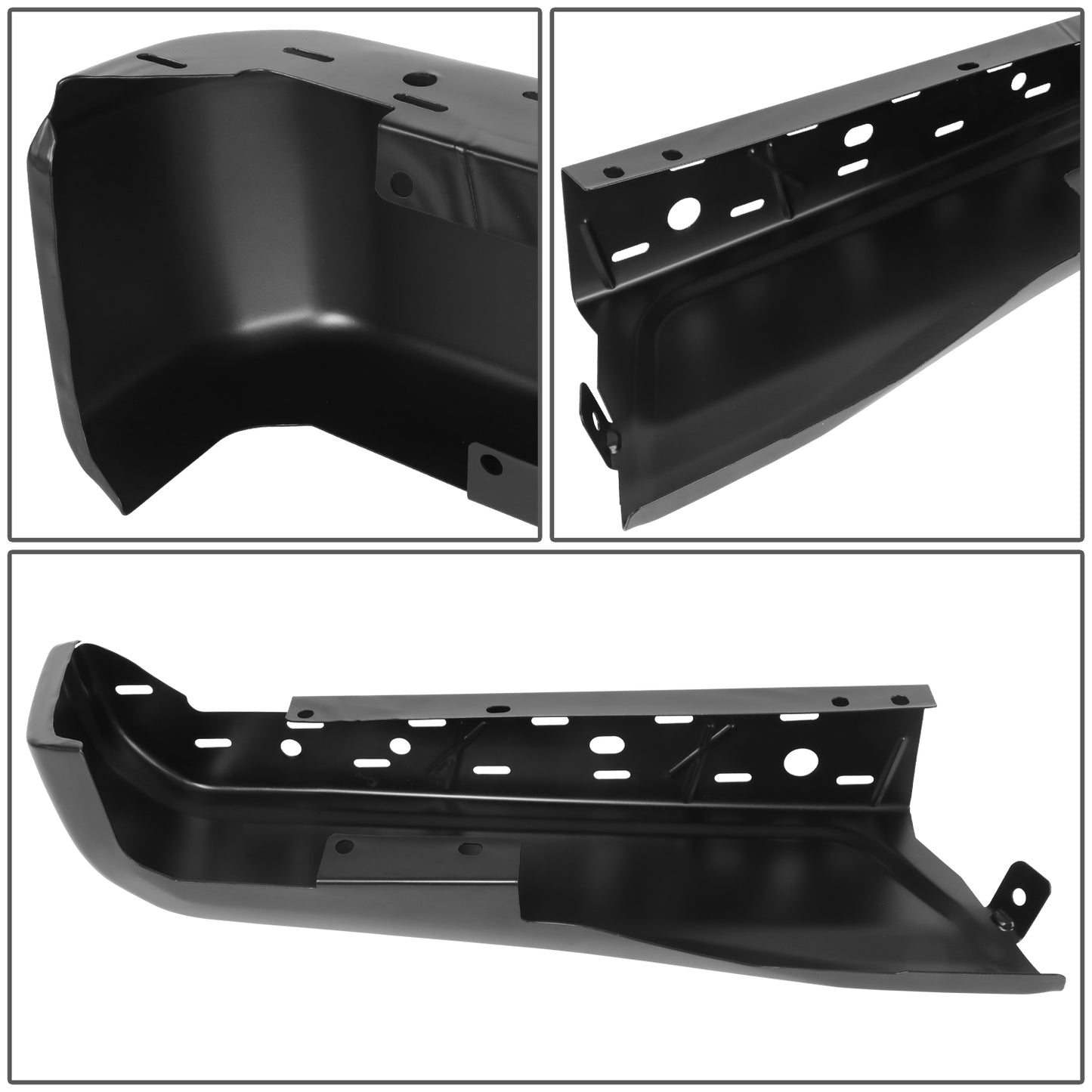 DEFENSA 15-20 FORD F150 W/ PARK ,BLACK,WITHOUT SENSOR HOLE - BLACK