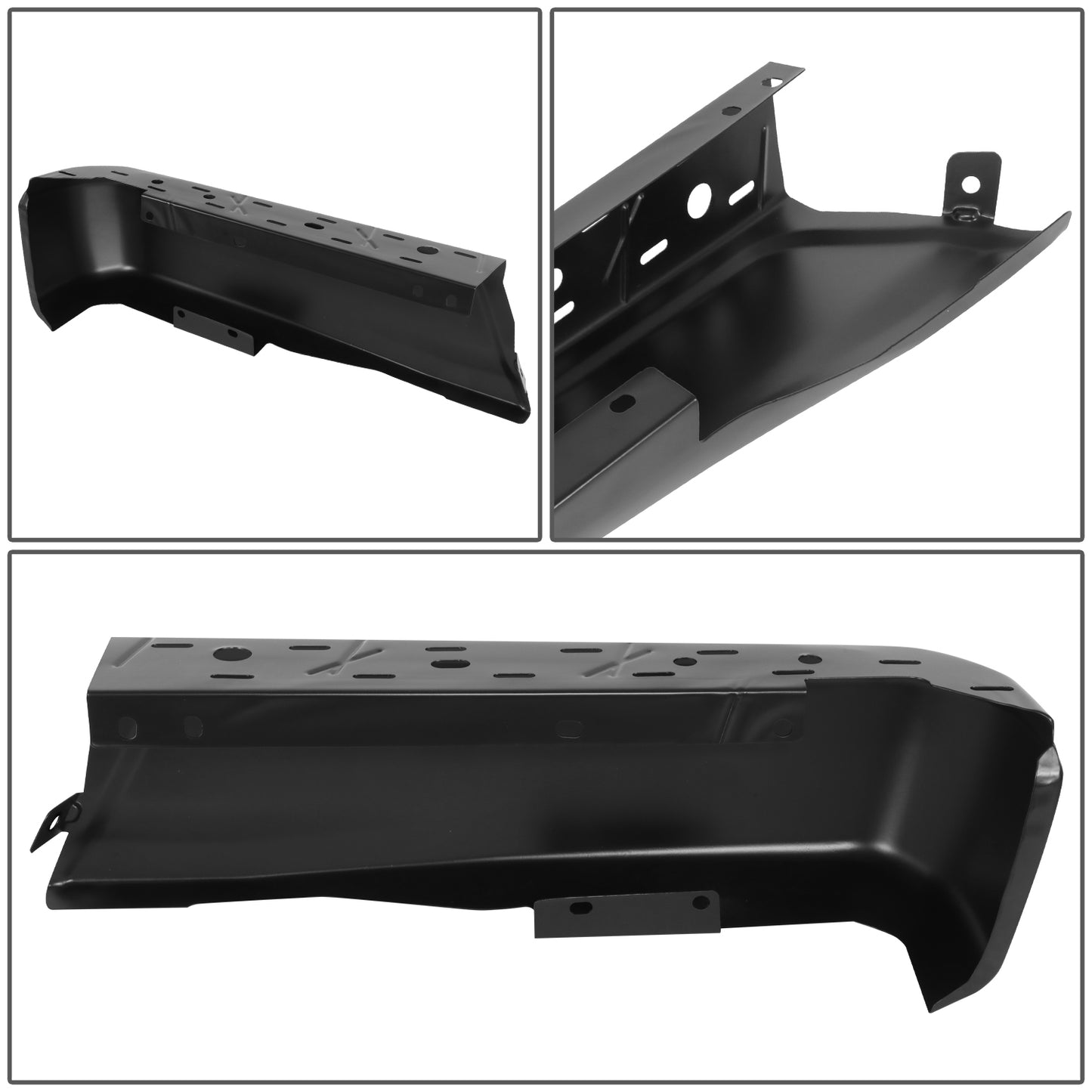 DEFENSA 15-20 FORD F150 W/ PARK ,BLACK,WITHOUT SENSOR HOLE - BLACK