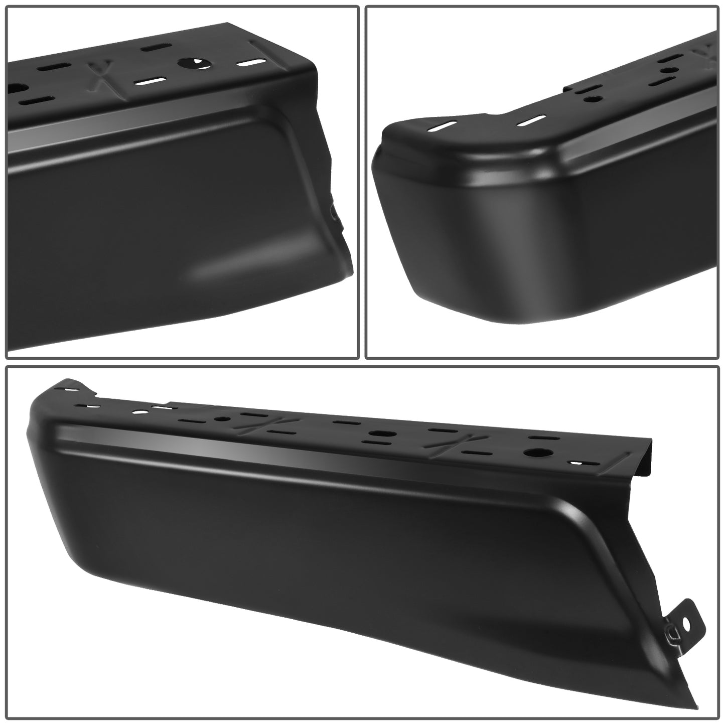 DEFENSA 15-20 FORD F-150 ,BLACK,LEFT,WITHOUT SENSOR HOLE - LEFT - BLACK