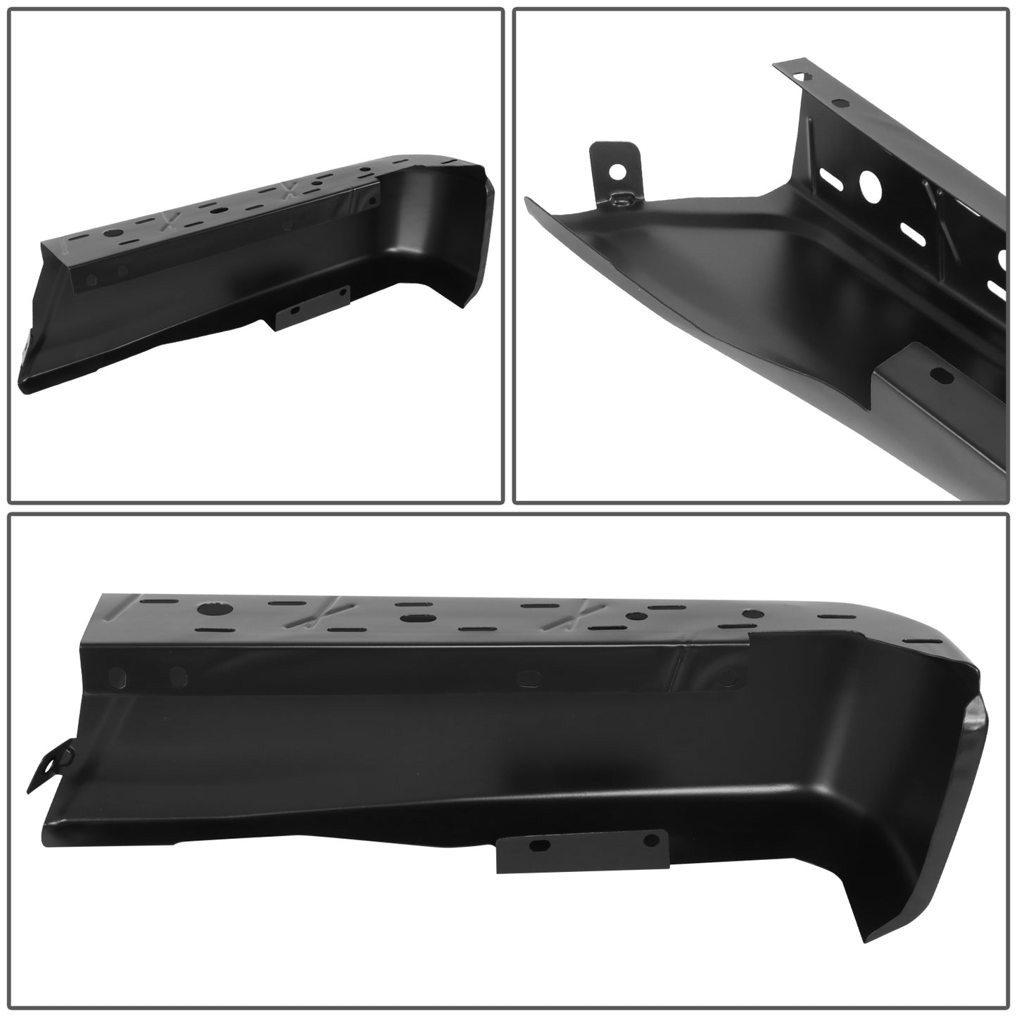 DEFENSA 15-20 FORD F-150 ,BLACK,LEFT,WITHOUT SENSOR HOLE - LEFT - BLACK