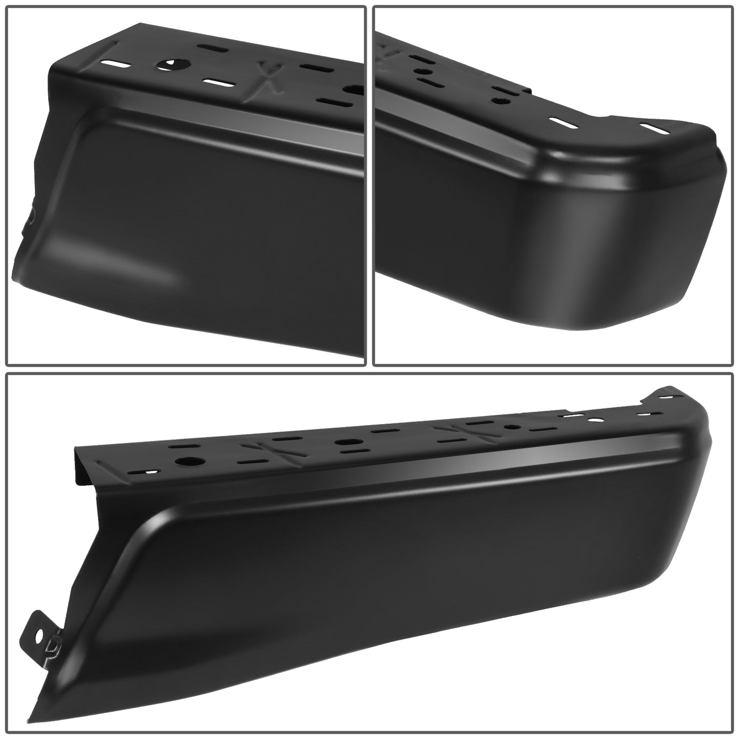 DEFENSA 15-20 FORD F-150-BLACK,RIGHT,WITHOUT SENSOR HOLE - RIGHT - BLACK