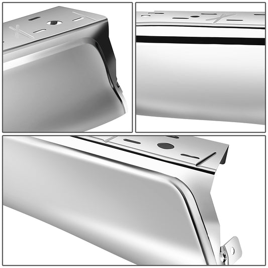 DEFENSA 15-20 FORD F-150 ,CHROME,LEFT,WITHOUT SENSOR HOLE - LEFT - CHROME