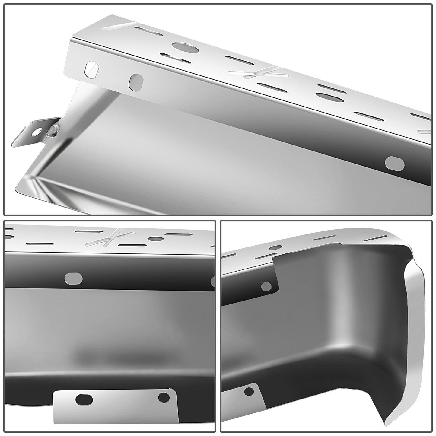 DEFENSA 15-20 FORD F-150 ,CHROME,LEFT,WITHOUT SENSOR HOLE - LEFT - CHROME