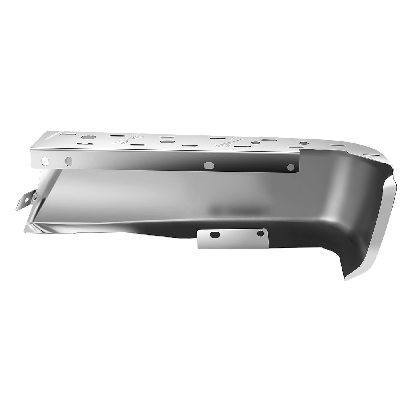 DEFENSA 15-20 FORD F-150 ,CHROME,LEFT,WITHOUT SENSOR HOLE - LEFT - CHROME