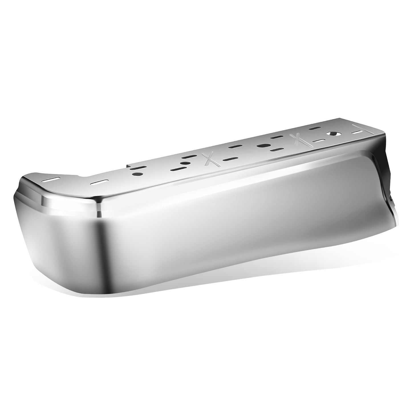 DEFENSA 15-20 FORD F-150 ,CHROME,LEFT,WITHOUT SENSOR HOLE - LEFT - CHROME
