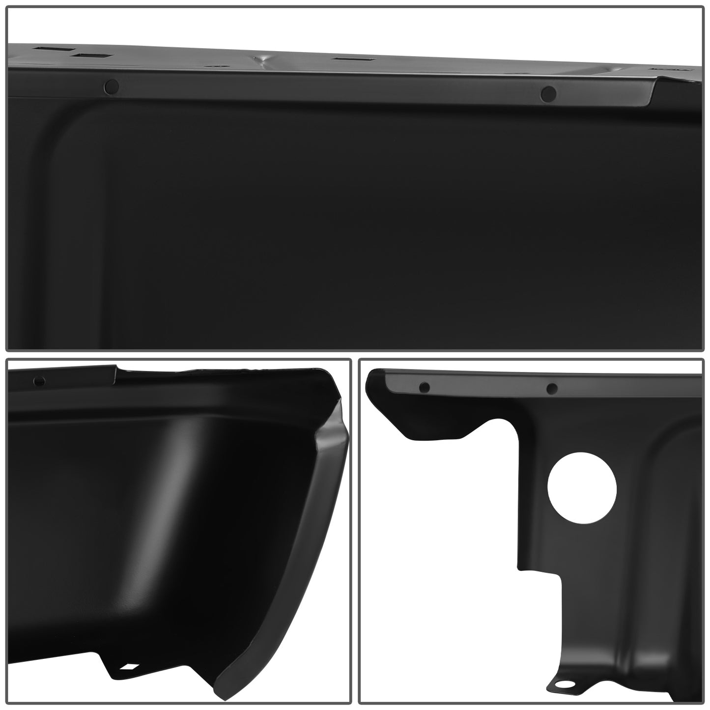 DEFENSA 08-16 FORD F-250 SUPER DUTY / 08-16 FORD F-350 SUPER DUTY / 08-16 FORD F-450 SUPER DUTY 2008-2016 - WITHOUT PARK ASSIST - LEFT, RIGHT - BLACK