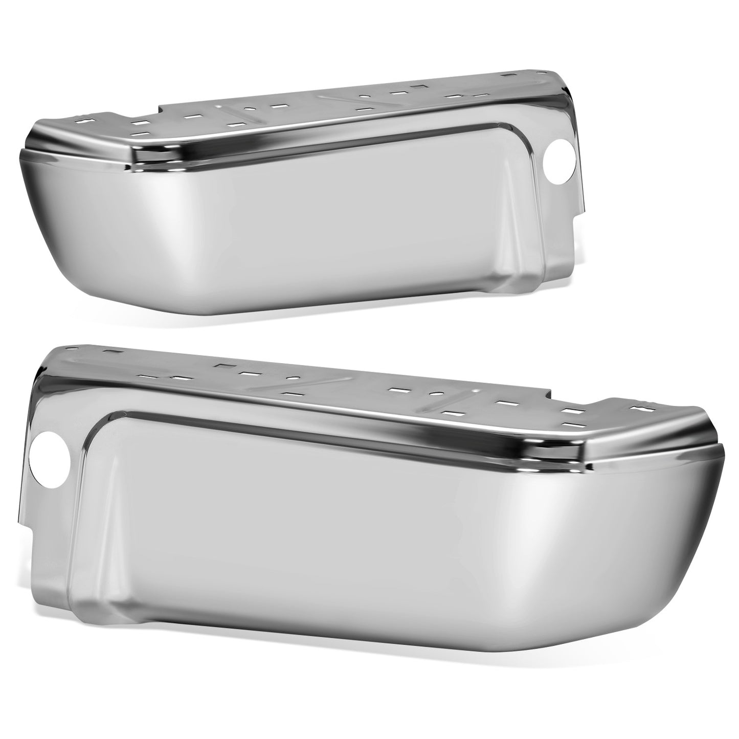 DEFENSA 08-16 FORD F-250 SUPER DUTY / 08-16 FORD F-350 SUPER DUTY / 08-16 FORD F-450 SUPER DUTY 2008-2016 - WITHOUT PARK ASSIST - LEFT, RIGHT - CHROME
