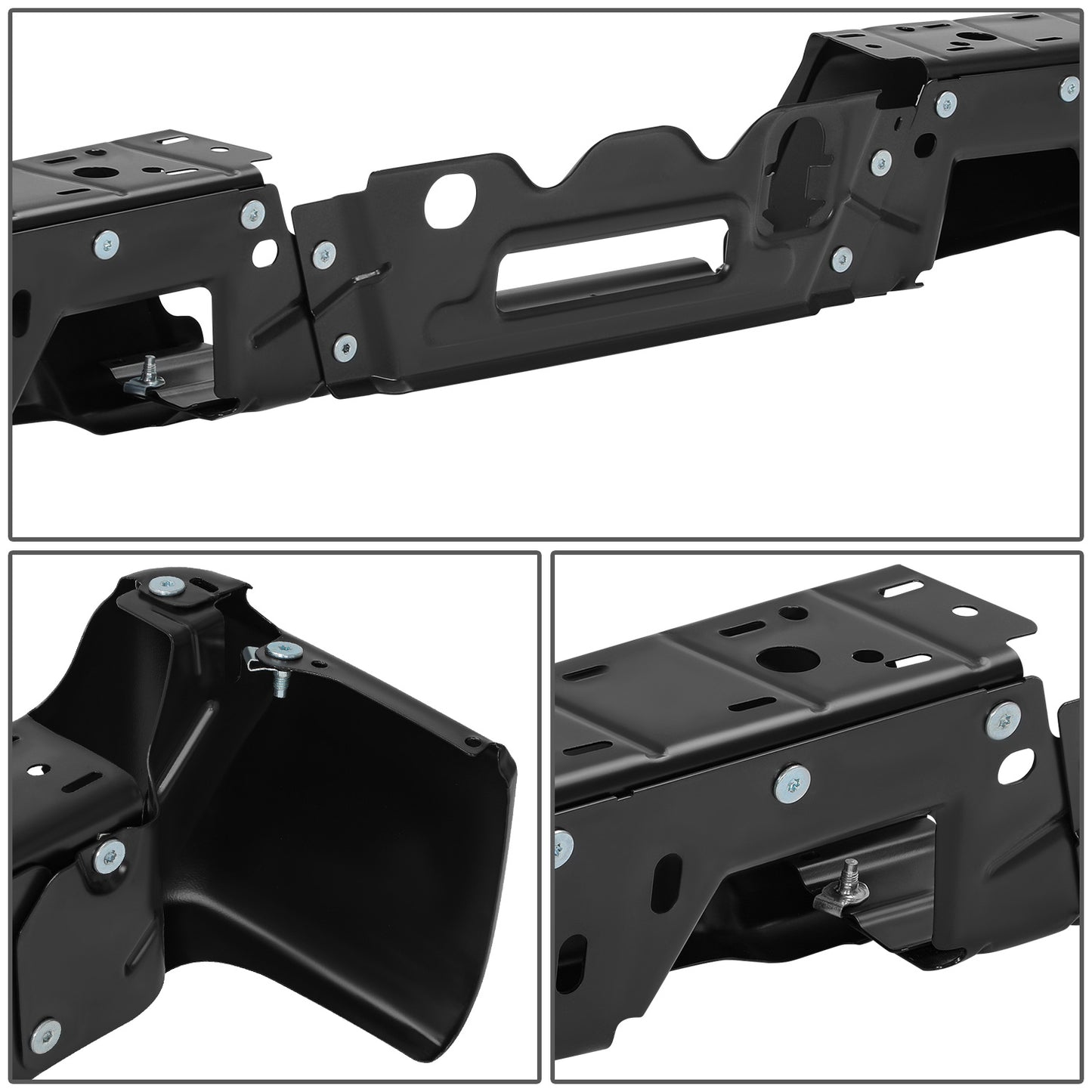 DEFENSA 17-22 FORD F-250 SUPER DUTY / 17-22 FORD F-350 SUPER DUTY - WITH PARKING ASSIST SENSOR HOLES - BLACK