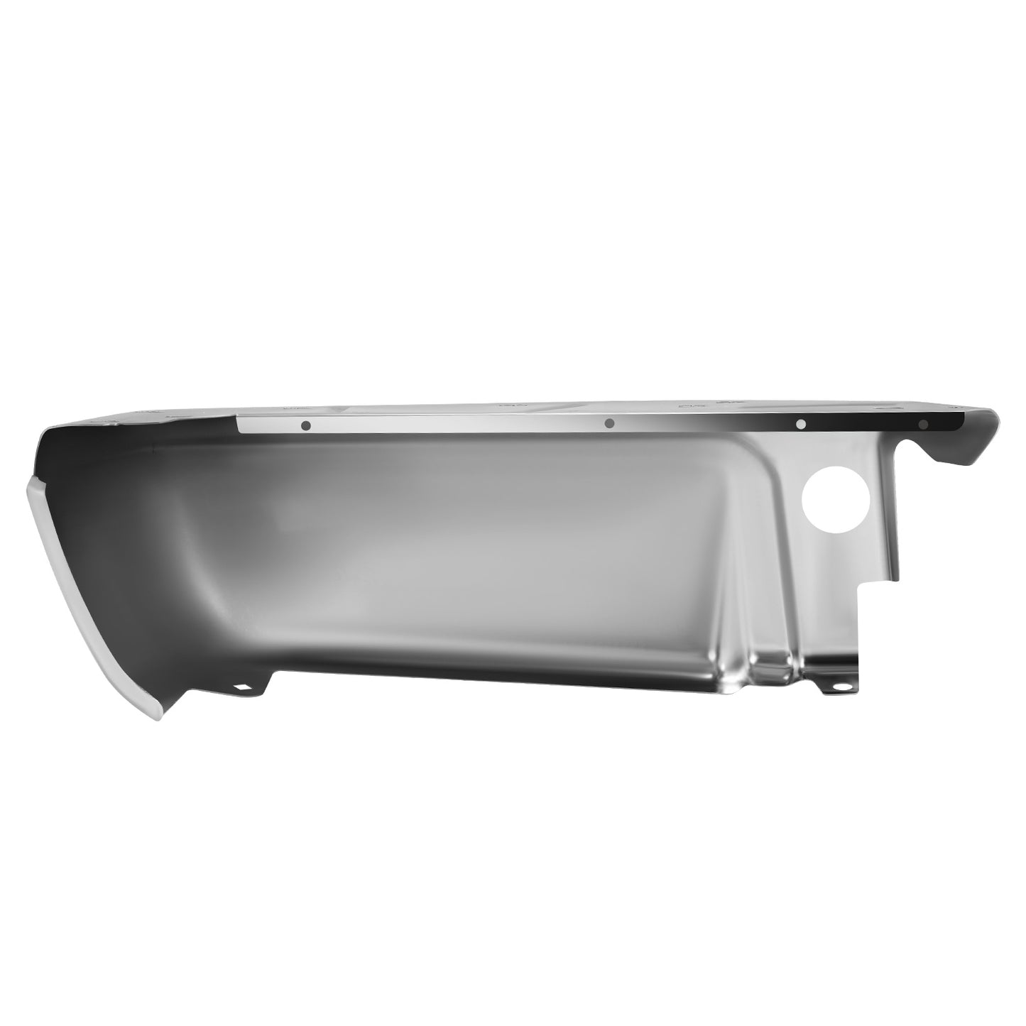 DEFENSA 08-16 FORD F-250 SUPER DUTY / 08-16 FORD F-350 SUPER DUTY / 08-16 FORD F-450 SUPER DUTY 2008-2016 - WITHOUT PARK ASSIST - RIGHT - CHROME