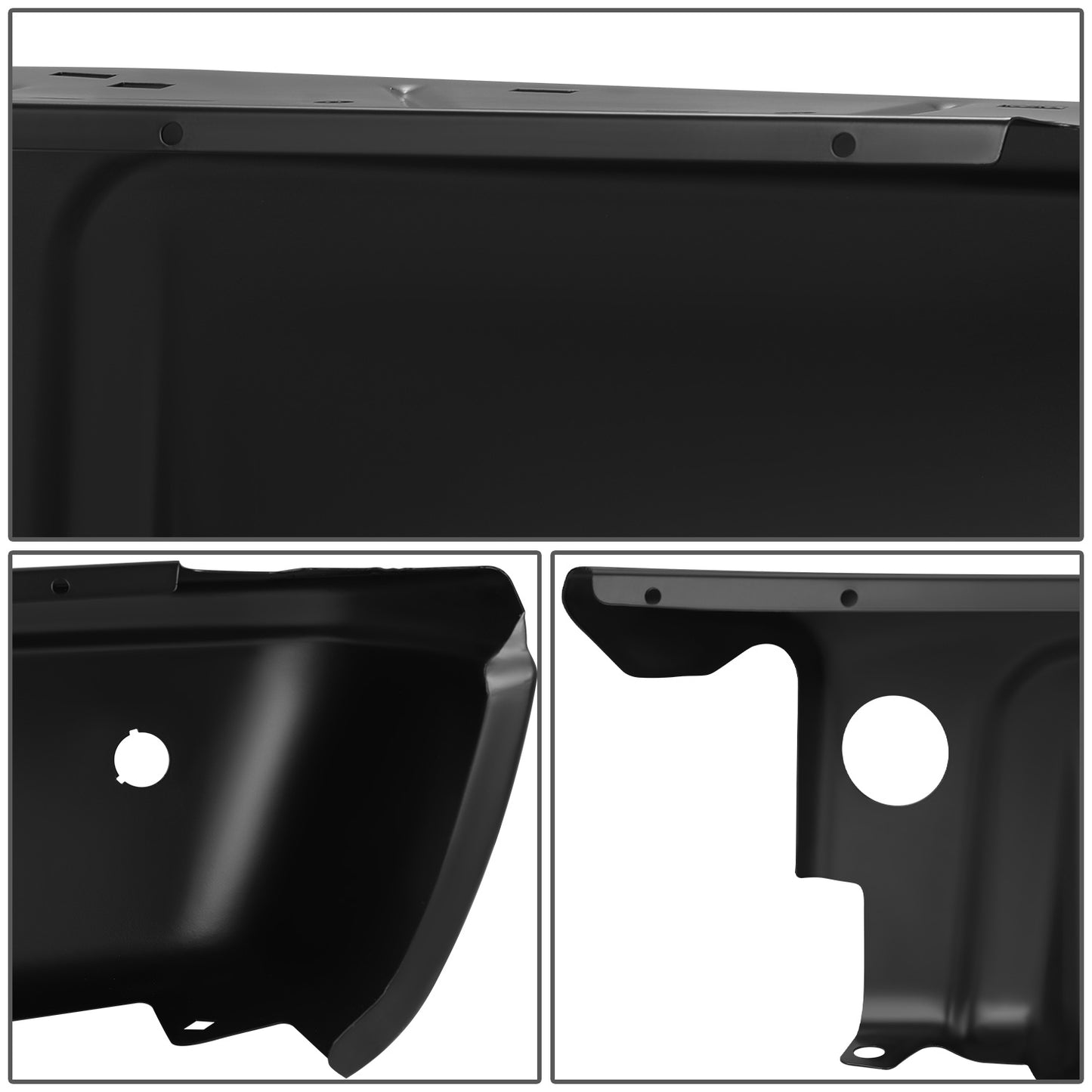 DEFENSA 08-16 FORD F-250 SUPER DUTY / 08-16 FORD F-350 SUPER DUTY / 08-16 FORD F-450 SUPER DUTY 2008-2016 - WITH PARK ASSIST - LEFT - BLACK