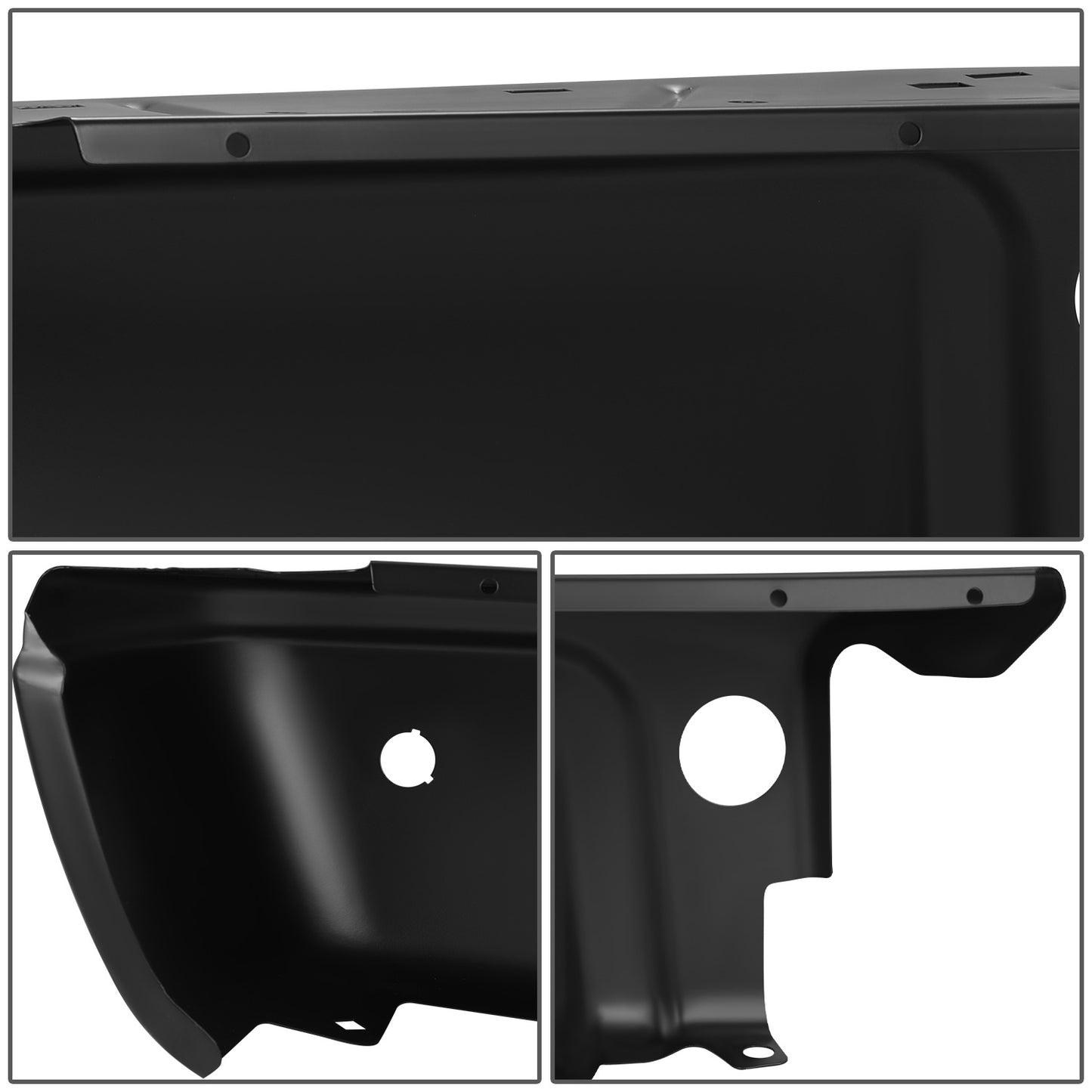 DEFENSA 08-16 FORD F-250 SUPER DUTY / 08-16 FORD F-350 SUPER DUTY / 08-16 FORD F-450 SUPER DUTY 2008-2016 - WITH PARK ASSIST - RIGHT - BLACK