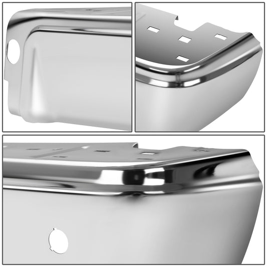 DEFENSA 08-16 FORD F-250 SUPER DUTY / 08-16 FORD F-350 SUPER DUTY / 08-16 FORD F-450 SUPER DUTY 2008-2016 - WITH PARK ASSIST - RIGHT - CHROME