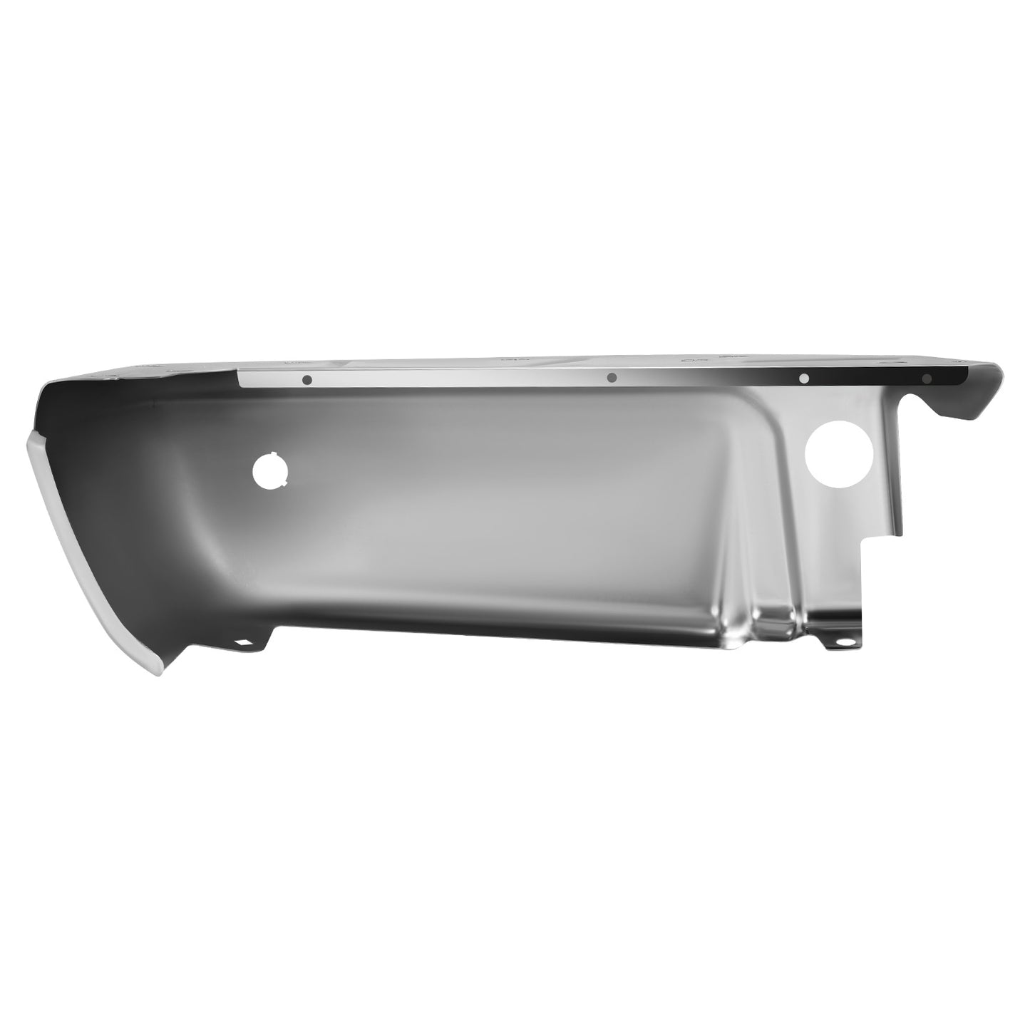 DEFENSA 08-16 FORD F-250 SUPER DUTY / 08-16 FORD F-350 SUPER DUTY / 08-16 FORD F-450 SUPER DUTY 2008-2016 - WITH PARK ASSIST - RIGHT - CHROME