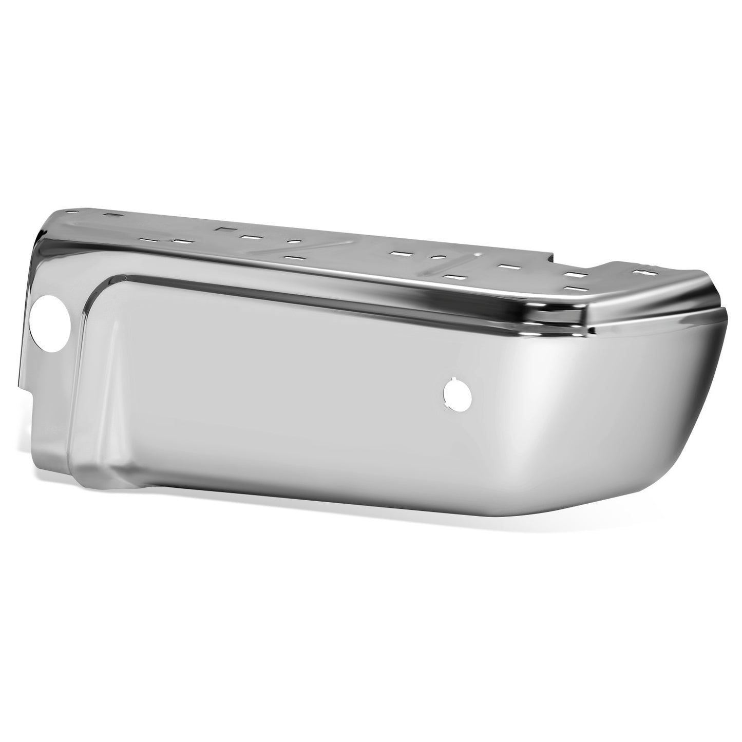 DEFENSA 08-16 FORD F-250 SUPER DUTY / 08-16 FORD F-350 SUPER DUTY / 08-16 FORD F-450 SUPER DUTY 2008-2016 - WITH PARK ASSIST - RIGHT - CHROME