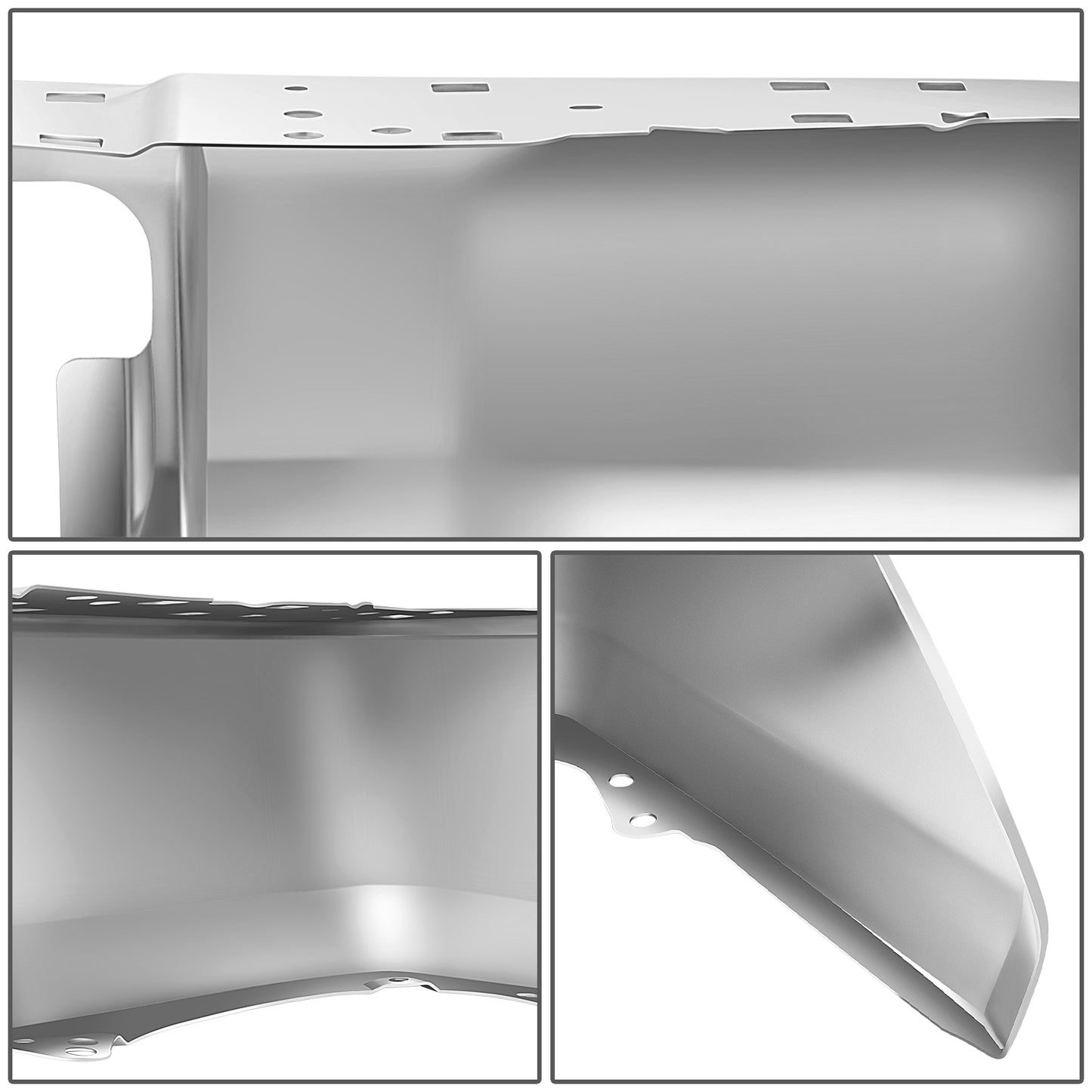 DEFENSA 14-21 TOYOTA TUNDRA BUMPER EXTENSION - CHROME