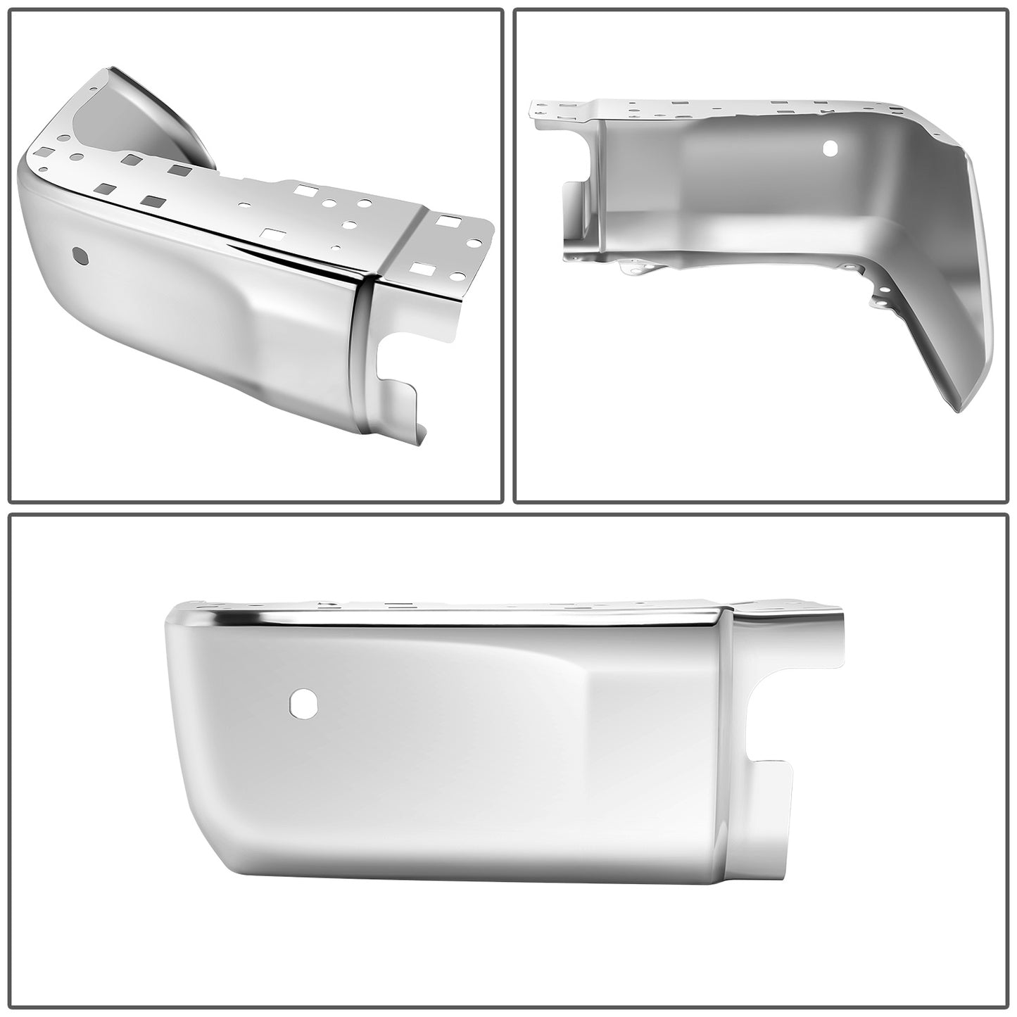 DEFENSA 14-21 TOYOTA TUNDRA BUMPER EXTENSION - CHROME