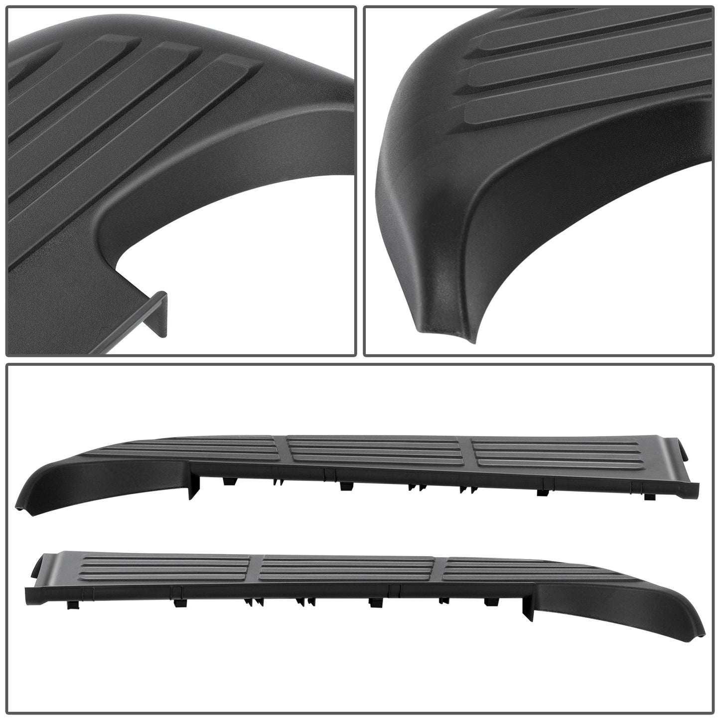 DEFENSA TOYOTA TUNDRA 2000-2006 - FITS MODELS WITH STANDARD BED - LEFT, RIGHT - BLACK