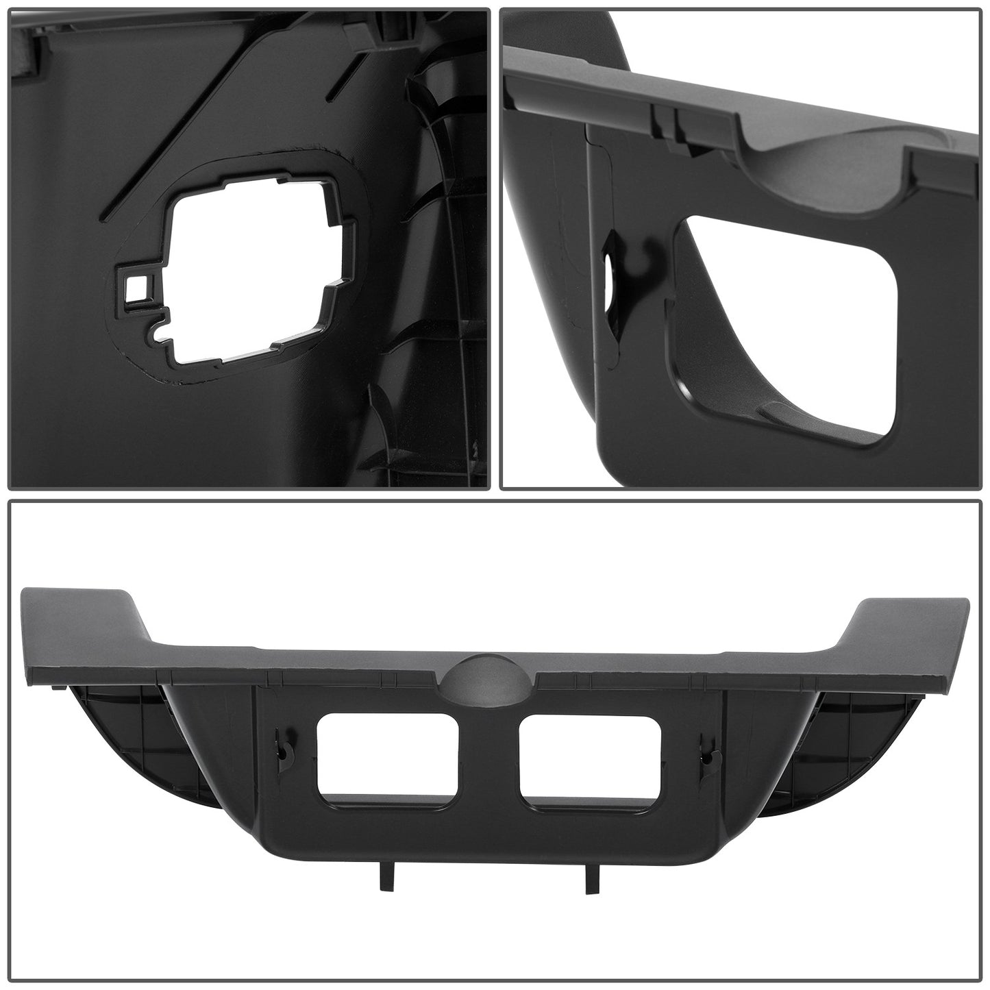 DEFENSA TOYOTA TUNDRA 2000-2006 - FITS MODELS WITH STANDARD BED - BLACK