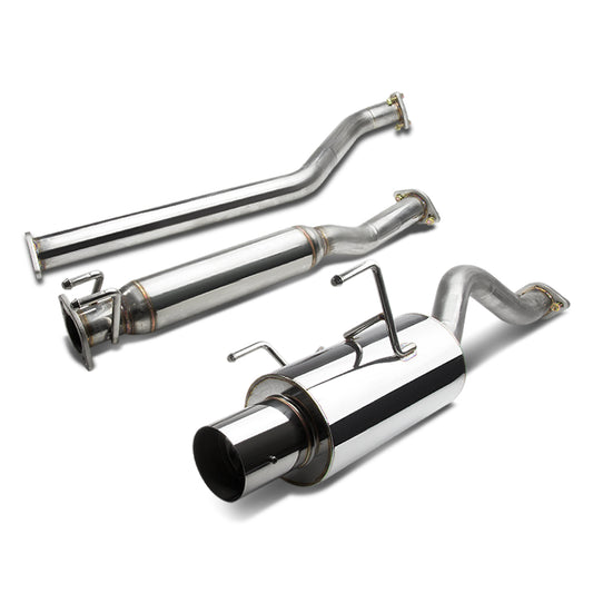 TUBERIA CATBACK CATBACK - 02-06 ACURA RSX TYPE-S - SINGLE TIP - STAINLESS STEEL