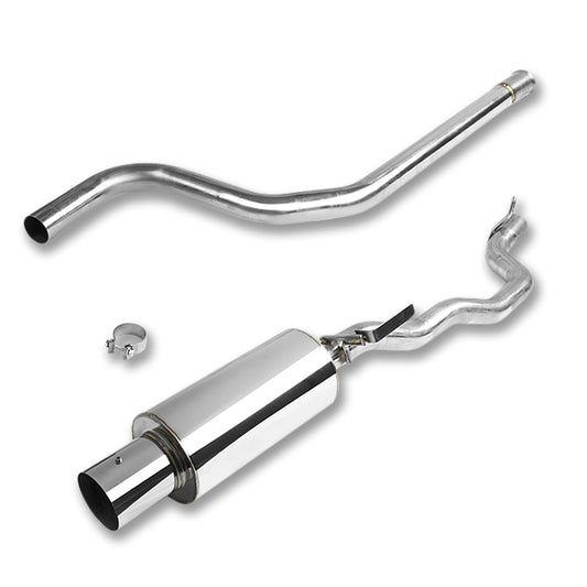TUBERIA CATBACK CATBACK - 95-05 PONTIAC SUNFIRE / 96-05 CHEVY CAVALIER 2.2L - SINGLE TIP - STAINLESS STEEL
