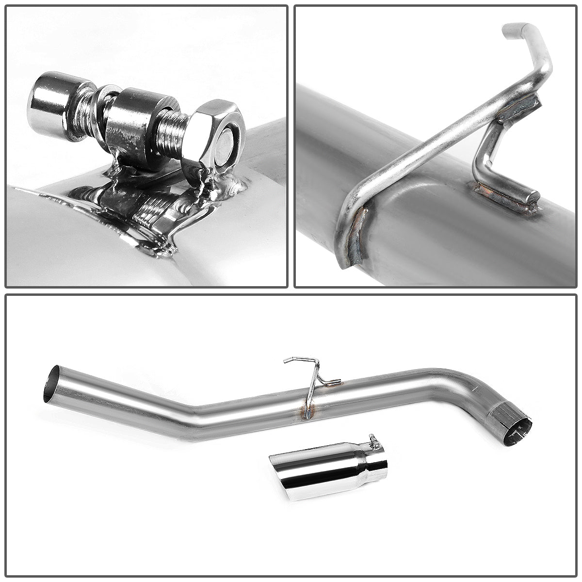 TUBERIA CATBACK FILTER BACK EXHAUST - 13-18 RAM 2500, 3500 6.7 TURBO DIESEL MODELS - DOES NOT FIT CREW CAB MODELS W/ SHORT BEDS - STAINLESS STEEL