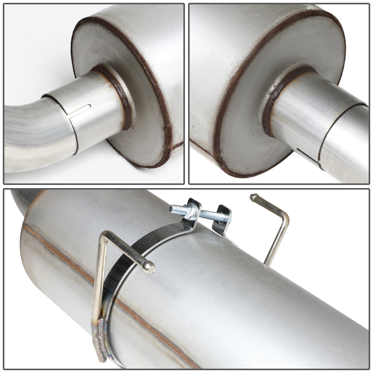 TUBERIA CATBACK CATBACK - 04-05 DODGE RAM 5.7L - STAINLESS STEEL