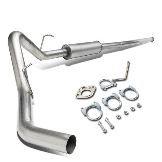 TUBERIA CATBACK CATBACK - 15-17 FORD F-150 2.7L, 3.5L ECO-BOOST - STANDARD / EXTENDED / CREW CAB - SINGLE - STAINLESS STEEL