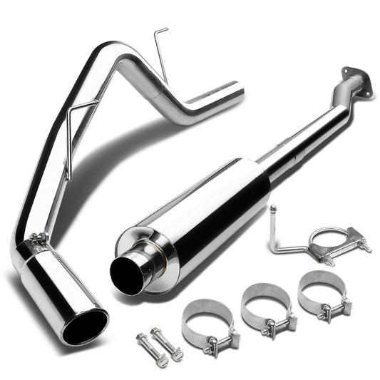 TUBERIA CATBACK CATBACK - 97-03 FORD F-150 / 2004 FORD F-150 HERITAGE 4.6L / 5.7L V8 - SINGLE TIP - STAINLESS STEEL