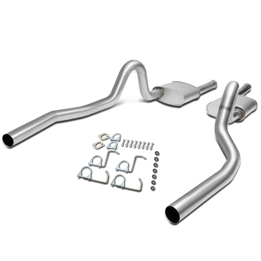 TUBERIA CATBACK CATBACK - 94-95 FORD MUSTANG 5.0L - STAINLESS STEEL