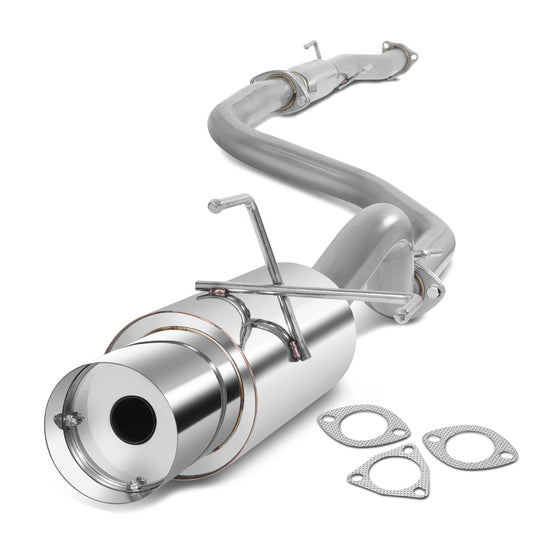 TUBERIA CATBACK CATBACK - 92-95 HONDA CIVIC 3-DOOR - SINGLE TIP - STAINLESS STEEL