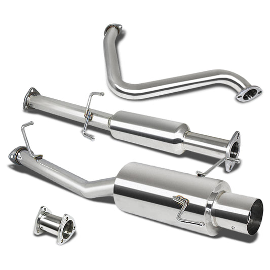 TUBERIA CATBACK CATBACK - 97-01 HONDA PRELUDE - SINGLE TIP - STAINLESS STEEL