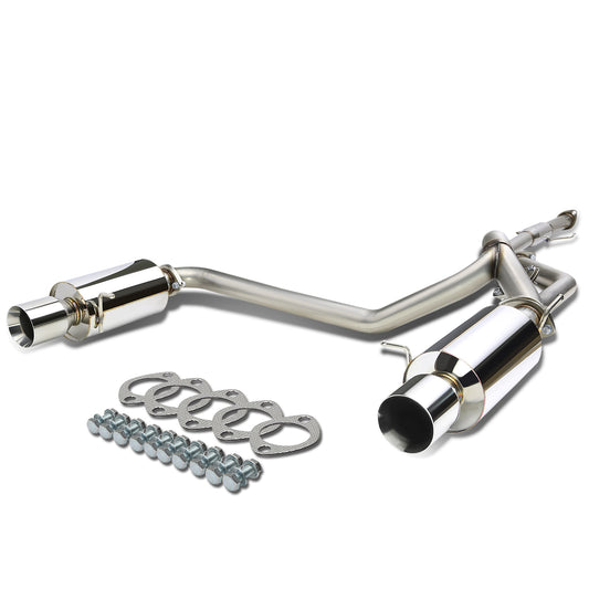 TUBERIA CATBACK CATBACK - 07-08 HYUNDAI TIBURON GT/GTP/SE 2.7 V6 - SINGLE ROLLED TIP - STAINLESS STEEL