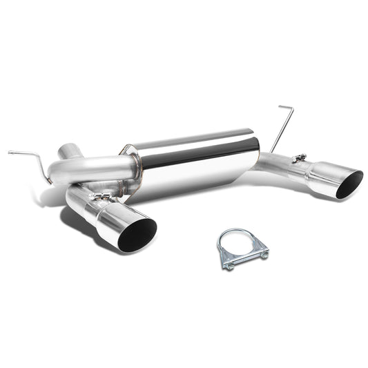 TUBERIA CATBACK CATBACK - 07-17 JEEP WRANGLER - DUAL SINGLE TIP - STAINLESS STEEL