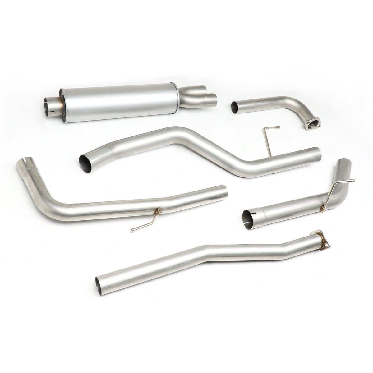 TUBERIA CATBACK CATBACK - 07-15 NISSAN TITAN - SINGLE TIP - STAINLESS STEEL
