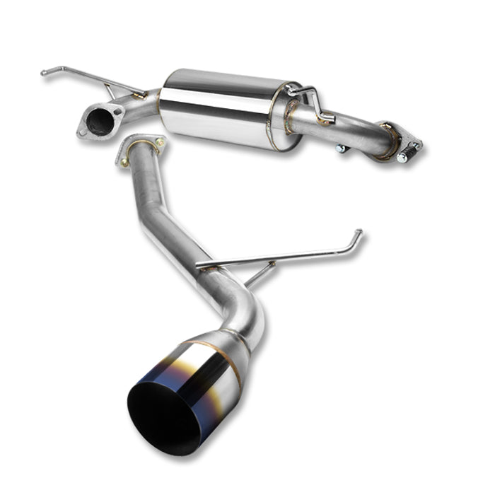 TUBERIA CATBACK CATBACK - 00-05 TOYOTA CELICA 1.8L - SINGLE BURNT TIP - STAINLESS STEEL