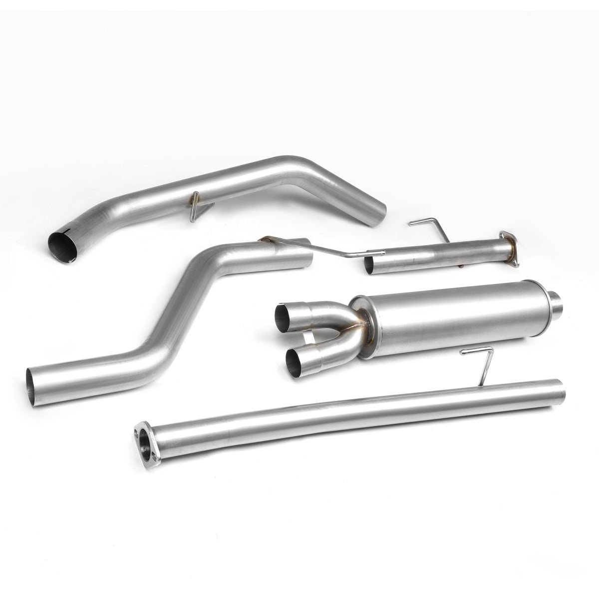 TUBERIA CATBACK CATBACK - 09-17 TOYOTA TUNDRA 4.6L / 5.7L - SINGLE TIP - STAINLESS STEEL