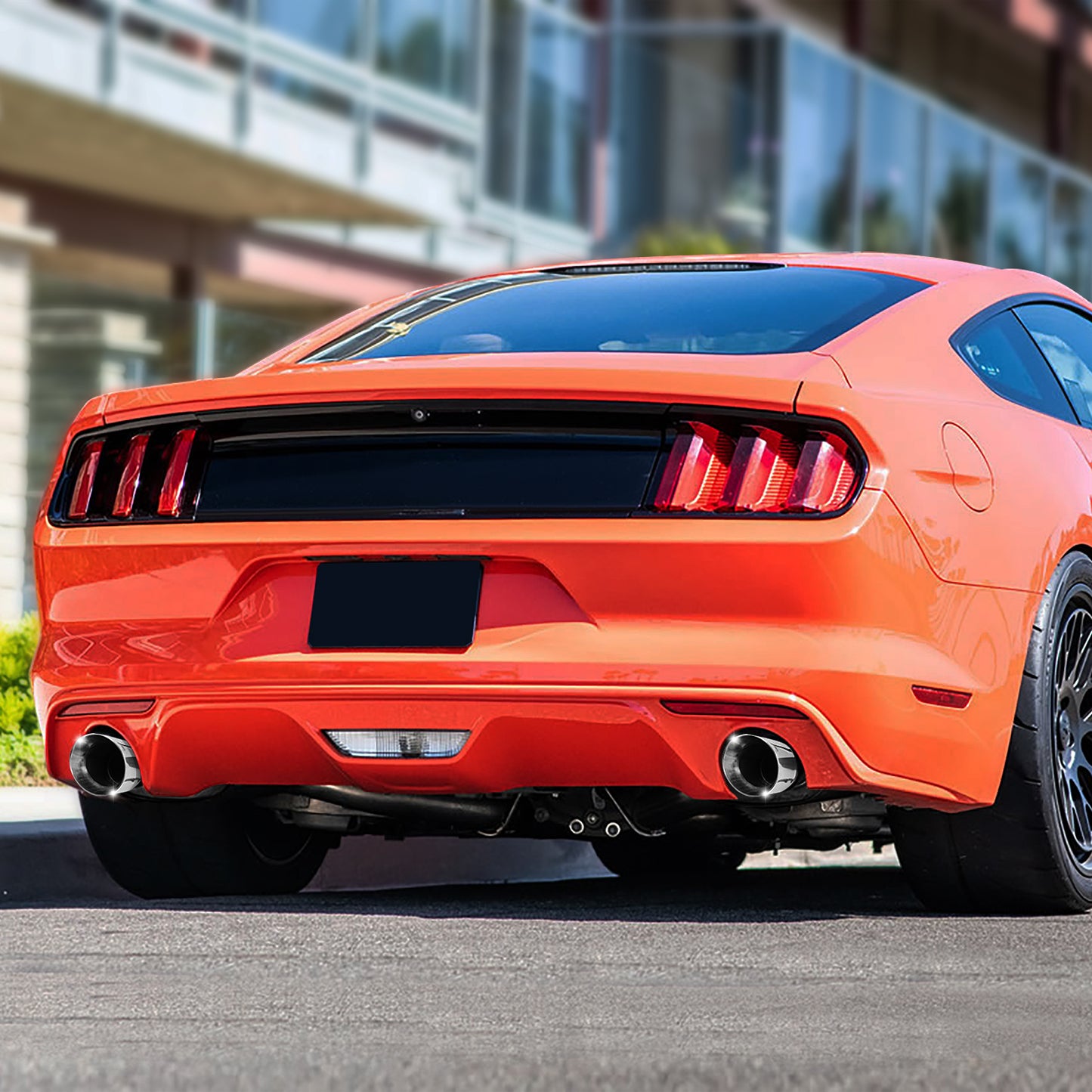TUBERIA CATBACK CATBACK - 15-17 FORD MUSTANG GT 5.0L - ALUMINIZED / STAINLESS