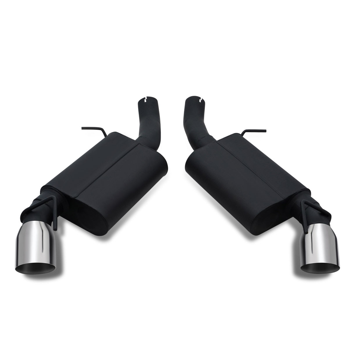 TUBERIA CATBACK CATBACK - 16-19 CHEVROLET CAMARO SS WITH 6.2L ENGINE - DOES NOT FIT VEHICLES FITTED WITH PERFORMANCE EXHAUST OPTION (QUADTIP) - ALUMINIZED / STAINLESS