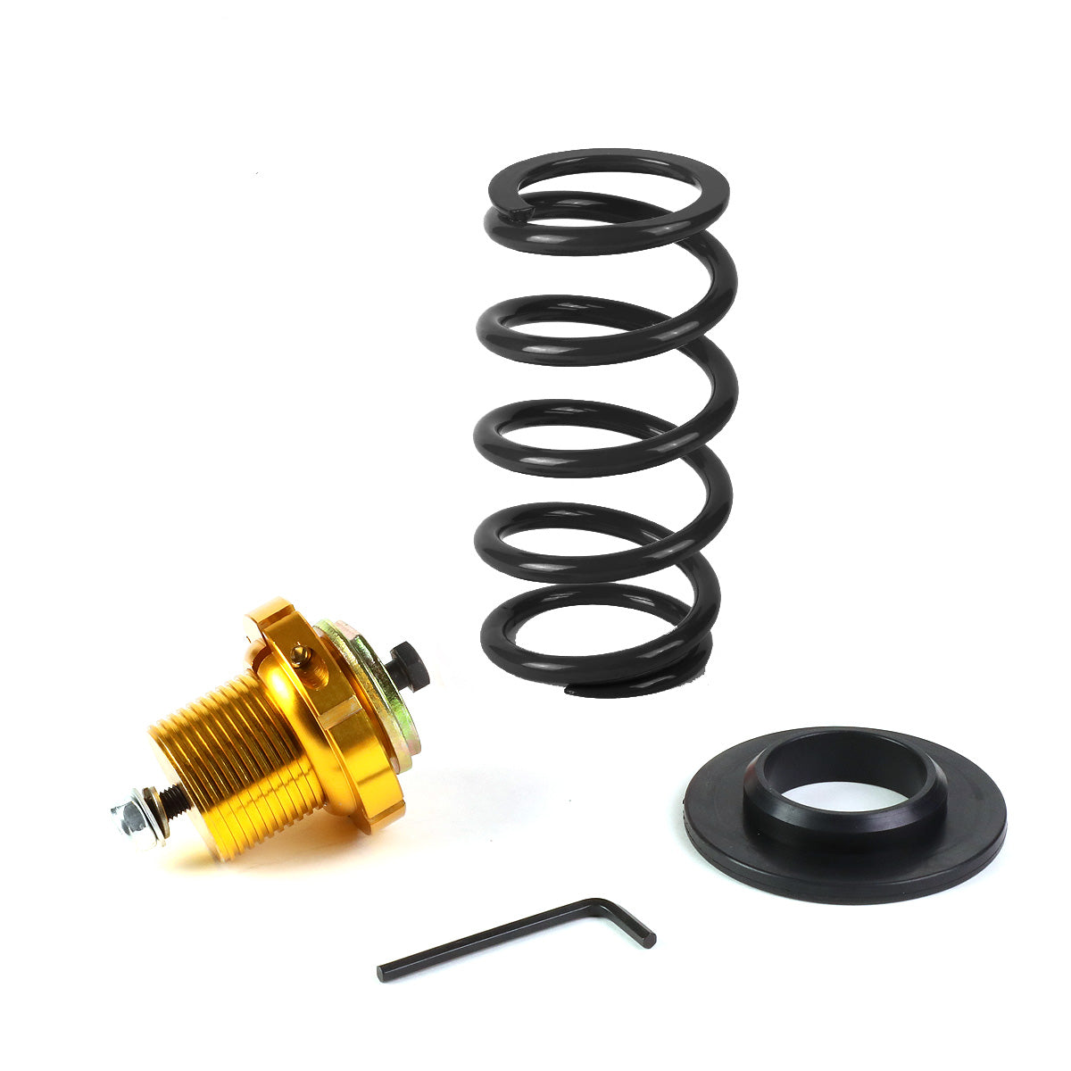 COILOVER 06-11 HONDA CIVIC - GOLD SLEEVE / GOLD TOP / BLACK SPRING