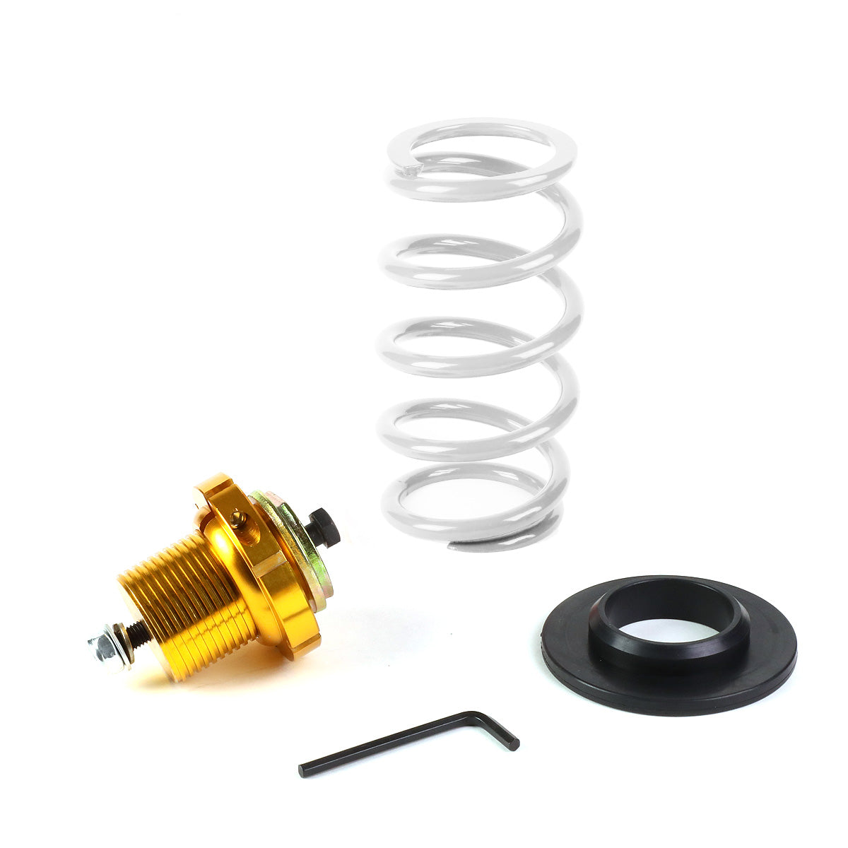 COILOVER 06-11 HONDA CIVIC - GOLD SLEEVE / GOLD TOP / WHITE SPRING