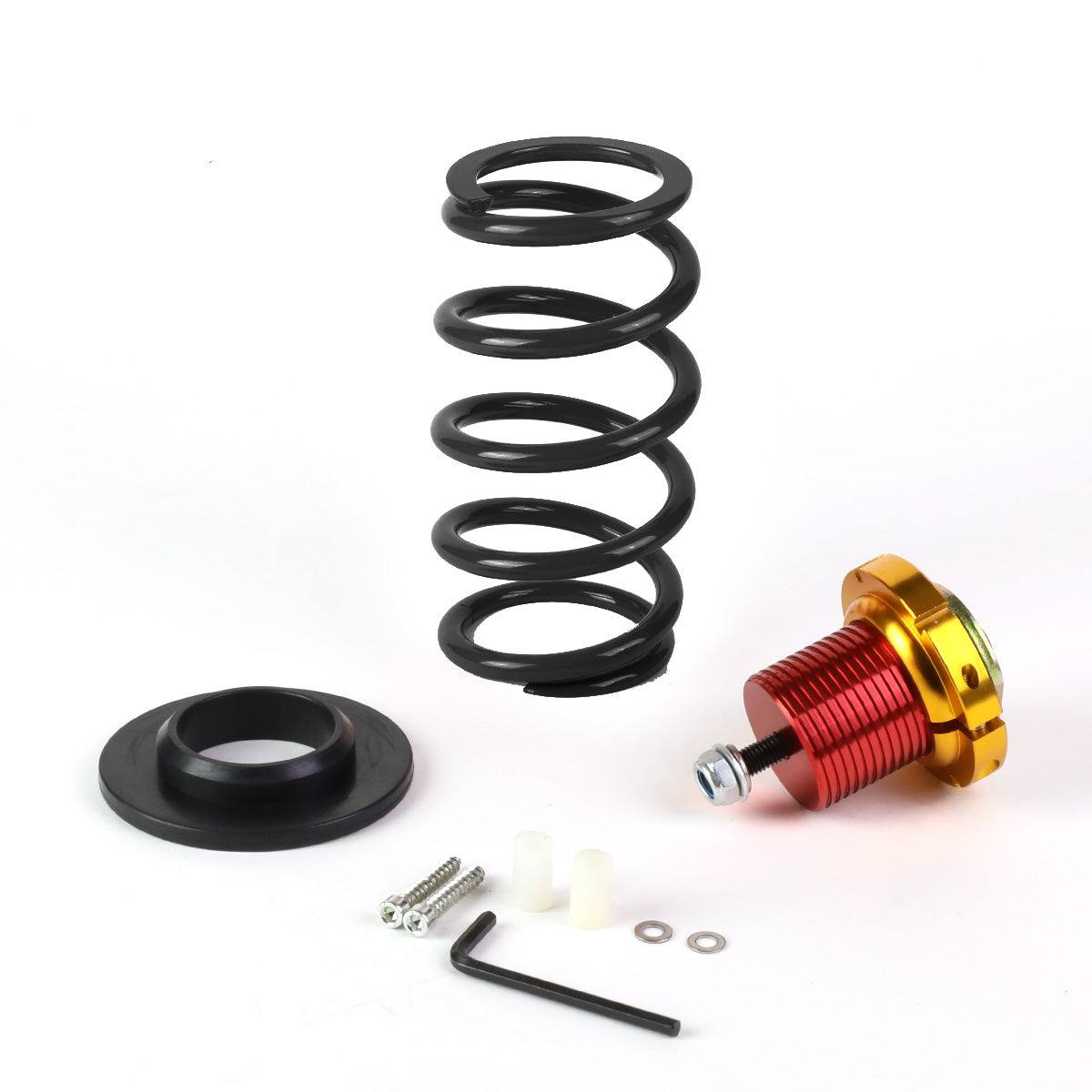 COILOVER 12-15 HONDA CIVIC - RED SLEEVE / GOLD TOP / BLACK SPRING
