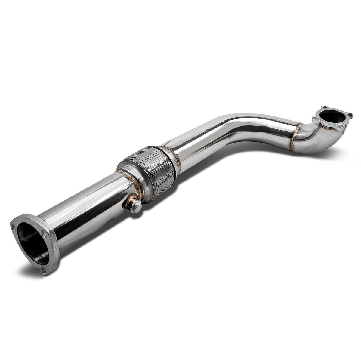 DOWNPIPE 88-00 CIVIC - 88-91 CRX - 93-97 DEL SOL - 90-01 INTEGRA B/D SERIES - T3 4 BOLT - 3" W/FLEX PIPE