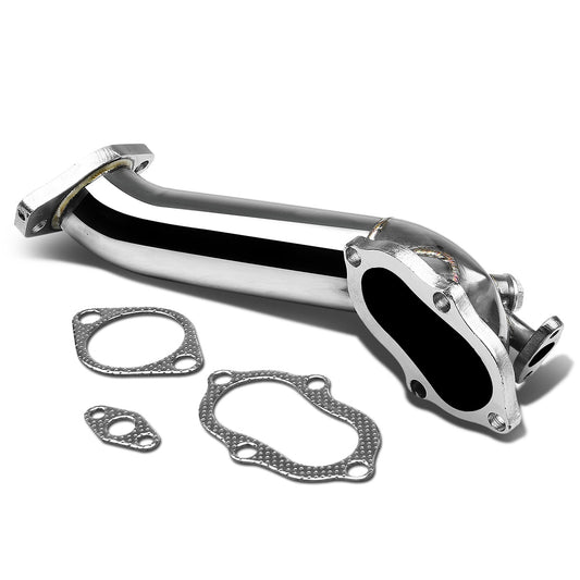 TURBO MANIFOLD TURBO ELBOW DOWNPIPE - STAINLESS STEEL - 91-96 MITSUBISHI 3000GT / STEALTH