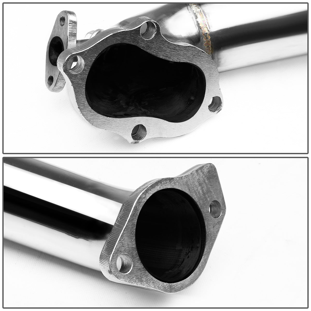 TURBO MANIFOLD TURBO ELBOW DOWNPIPE - STAINLESS STEEL - 91-96 MITSUBISHI 3000GT / STEALTH