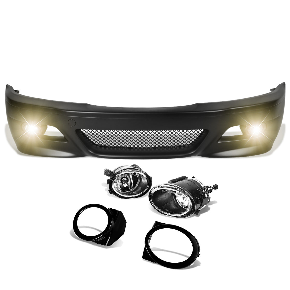 DEFENSA 99-06 BMW E 46 SERIES - M3 - ABS - BLACK