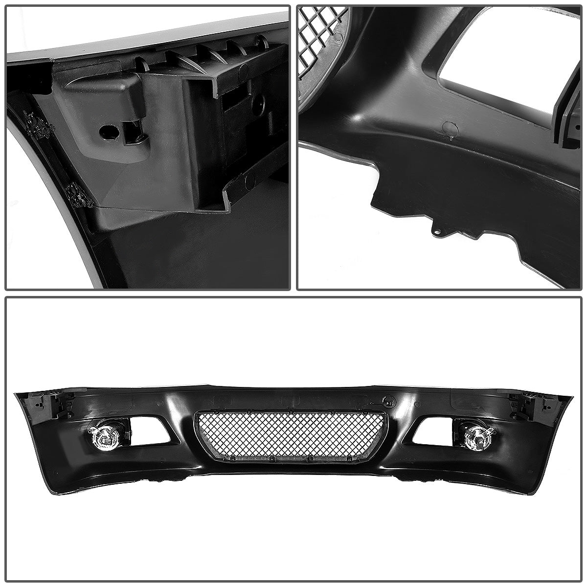 DEFENSA 99-06 BMW E 46 SERIES - M3 - ABS - BLACK
