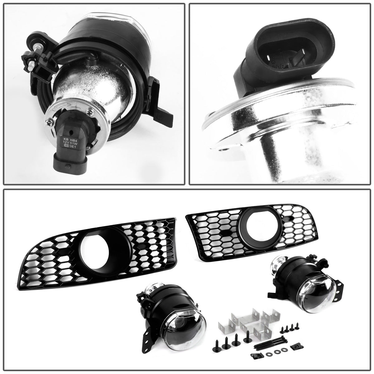 DEFENSA 09-11 E 90 - 3 SERIES - M3 - ABS - BLACK